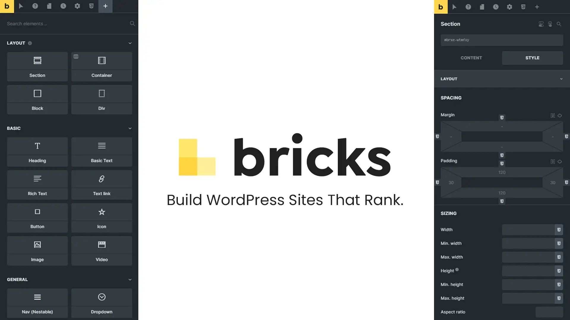 Bricks Webdesign - Bricks-Builder for Wordpress